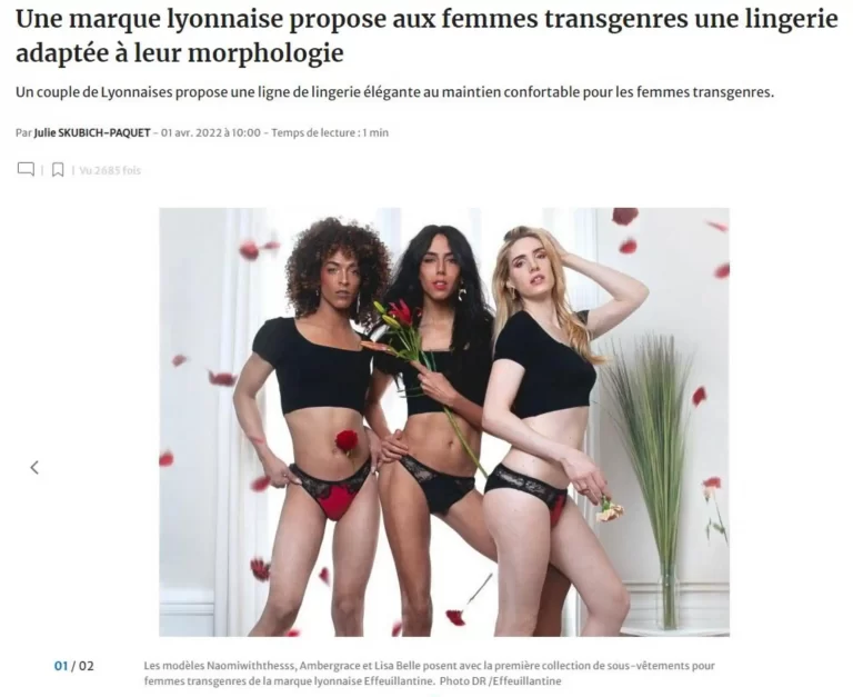 le progres lingerie femmes transgenres