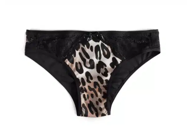 Culotte leopard face